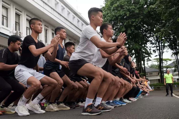 Ngabuburit Sambil Olahraga, King Sparko Kuasai Balai Kota Bandung (Diskominfo Kota Bandung)