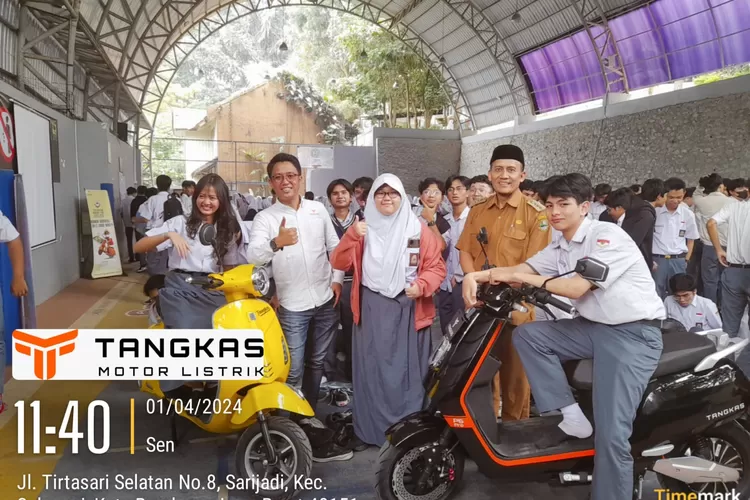 Sosialisasi Motor Listrik Untuk Gaya Hidup Berkelanjutan (GoraJuara.com/dok AKSI)