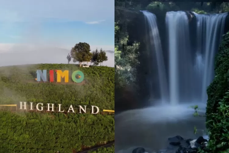 Nimo Highland dan Tahura Djuanda adalah segelintir tempat wisata yang asyik dikunjungi di Bandung (Foto: Gorajuara/ Kolase Instagram @nimohighland dan @tahuradjuanda.official)