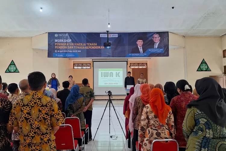 Workshop Peningkatan Kinerja Guru dan Tenaga Kependidikan SMAN 15 Bandung (GoraJuara.com/dok AKSI)
