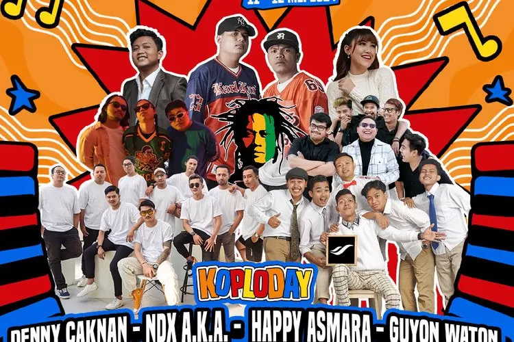 Pembelian tiket online untuk Pekan Gembira Ria Vol 7 di Loket.com! Rasakan pengalaman tak terlupakan dengan bintang-bintang terkenal musik koplo! (Dok. Pekan Gembira Ria / GoraJuara.com)