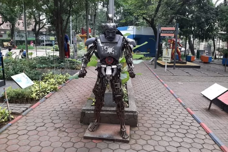 Nikmati Serunya Berwisata ke Taman Super Hero Bandung: Tempat Rekreasi Keluarga yang Menarik dan Gratis (Humas Bandung / GoraJuara.com)