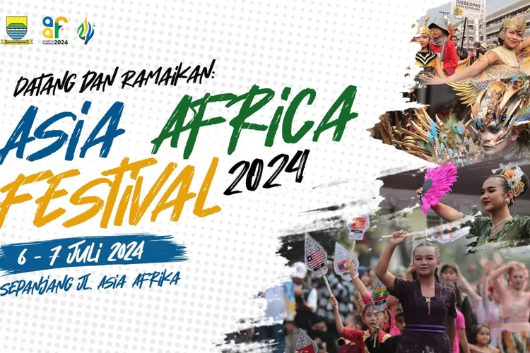 Meriahkan Asia Africa Festival 2024 di Bandung pada 6-7 Juli! Nikmati karnaval budaya, penampilan bintang tamu, dan acara menarik lainnya. (Humas Bandung / GoraJuara.com)
