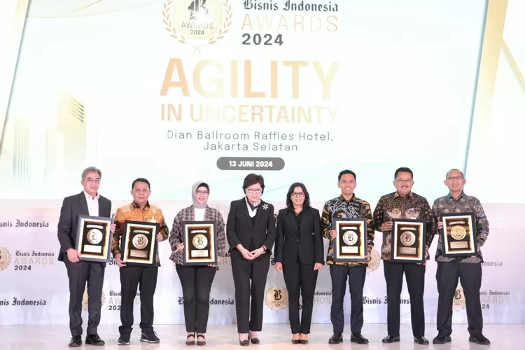 BRI Dinobatkan Sebagai Bank Persero dengan Kinerja Terbaik pada Bisnis Indonesia Award (BIA) 2024 (BRI / GoraJuara.com)