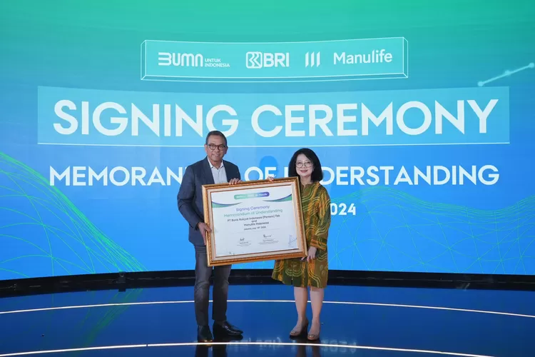 Berita terbaru: BRI bekerja sama dengan Manulife Indonesia untuk mempermudah pembayaran premi asuransi melalui sistem autodebet. Baca selengkapnya di sini! (BRI / GoraJuara.com)
