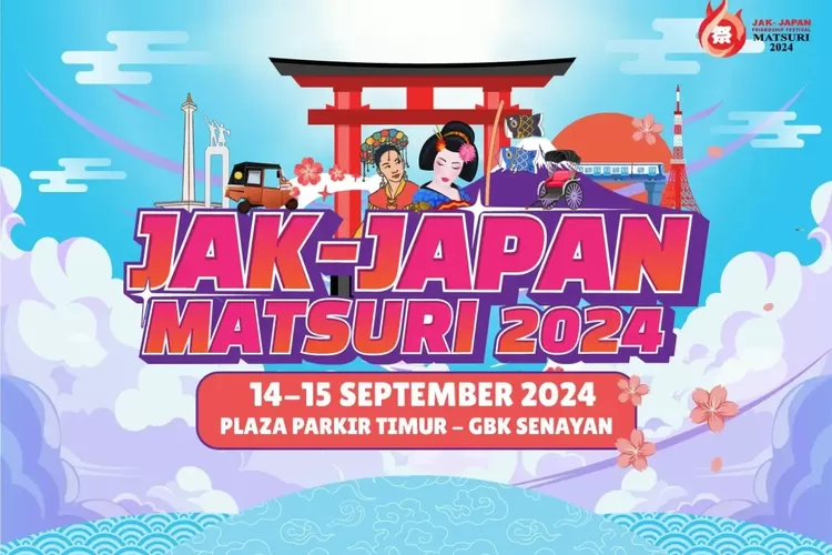 Jak Japan Matsuri 2024 hadir di GBK Senayan pada 14-15 September! Nikmati budaya Jepang, kuliner, dan serunya festival. Jangan lewatkan! (Instagram @jktjapanmatsuri / GoraJuara.com)