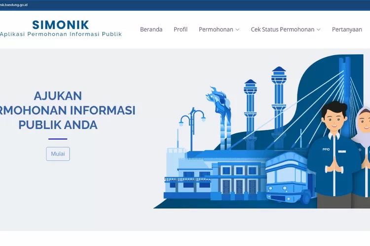 Minta Layanan Informasi Publik di Kota Bandung? Lewat Simonik Aja (Humas Bandung / GoraJuara.com)
