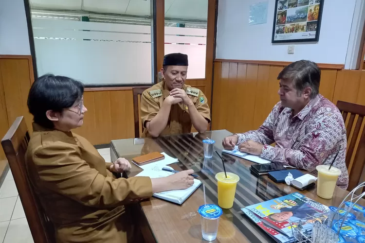 Kepala SMAN 15 Bandung Jajaki Kemitraan Sekolah dengan India. (GoraJuara.com/dok AKSI)