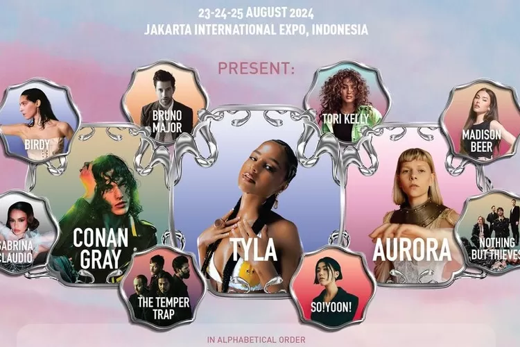 Nikmati hari pertama LaLaLa Fest 2024 di JIExpo Kemayoran dengan penampilan Tyla, Conan Gray, dan banyak musisi keren lainnya! (Instagram @lalala.fest / GoraJuara.com)