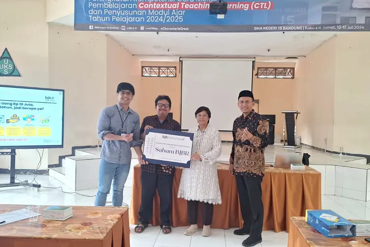 BJB sekuritas Bagi-Bagi Saham BJB (GoraJuara.com/dok AKSI)