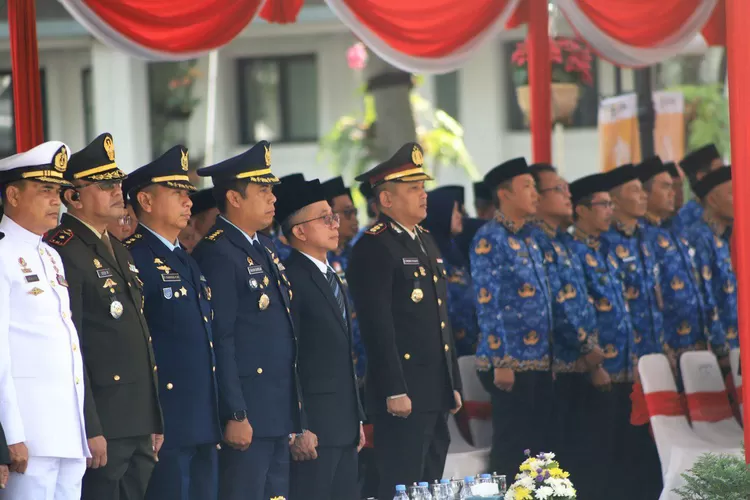 Ketua DPRD Kota Bandung, H. Asep Mulyadi, S.H., menghadiri Upacara Peringatan Hari Kesaktian Pancasila  (Dok : Nuzon/Humpro DPRD Kota Bandung)