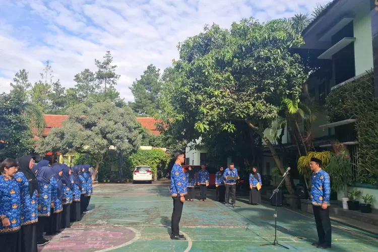 HUT Korpri di SMAN 15 Bandung (GoraJuara.com/dok AKSI)