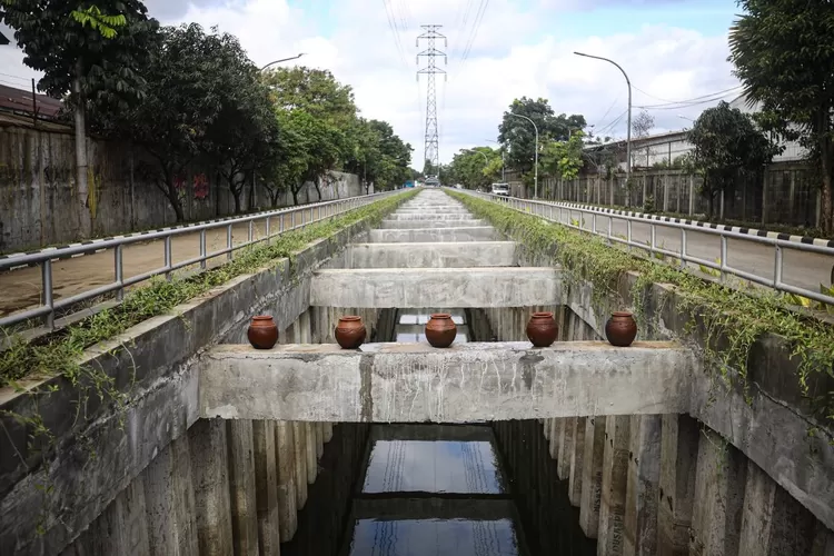 Kolam Retensi Pasar Gedebage Diresmikan, Bantu Kurangi Potensi Banjir (Diskominfo Kota Bandung)