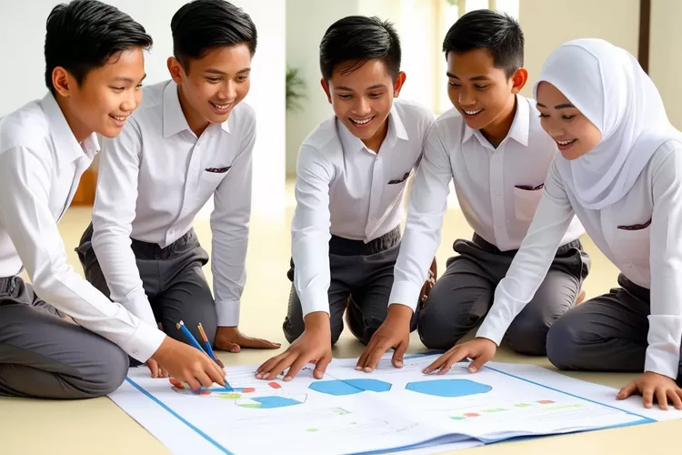 Siswa Merencanakan Program Wirausaha di Bulan Ramadan (GoraJuara.com/dok AKSI)