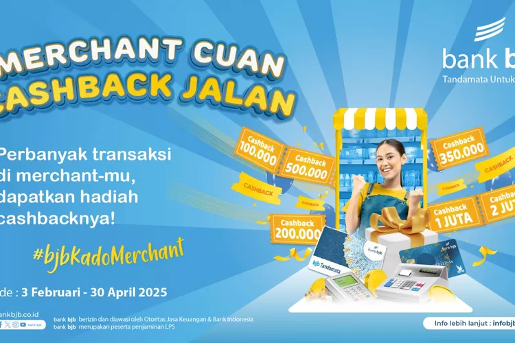 Program bjb Kado Merchant Persembahan bank bjb Untuk Bantu Tingkatkan Saldo Merchant