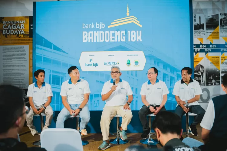 bank bjb Bandoeng 10K Resmi Diluncurkan, Ajak 3.000 Pelari Menghidupkan Kembali Identitas Bandung Lewat Olahraga dan Budaya (Diskominfo Kota Bandung)