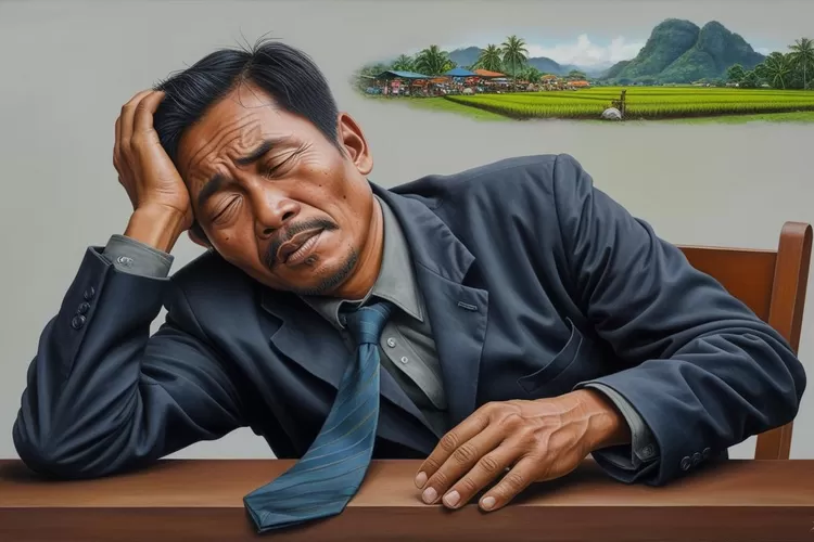 Karena Bekerja Orang Jatuh Miskin Apa Lagi Tidak Kerja (GoraJuara.com/dok AKSI)