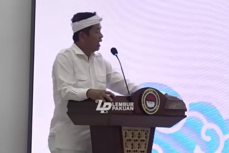 KDM GUbernur Jawa Barat (GoraJuara.com/dok tangkapan layar youtube Lembur Pakuan  Channel)