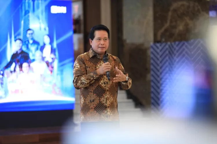 Direktur BRI Hery Gunardi bersyukur atas penghargaan Indeks52 yang diraih perseroan (Foto: Gorajuara/ dok: BRI)
