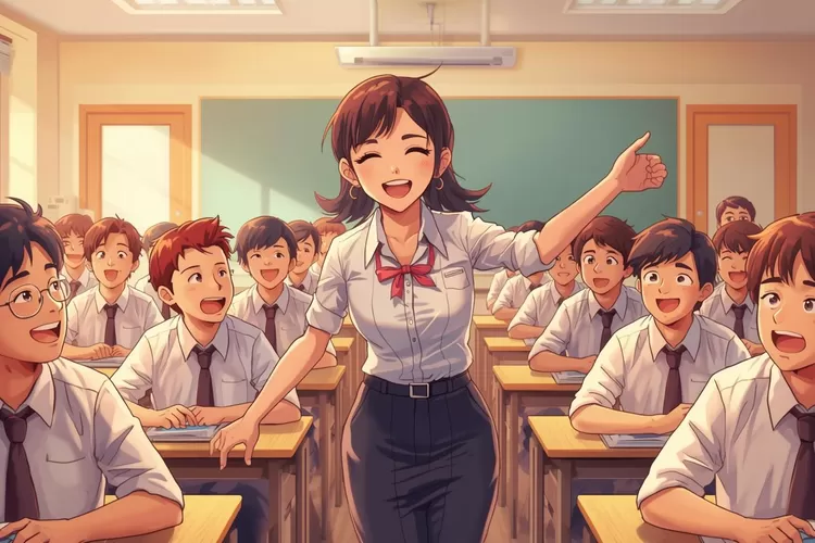 Guru Bahagia Murid Bahagia (GoraJuara.com/dok AKSI)