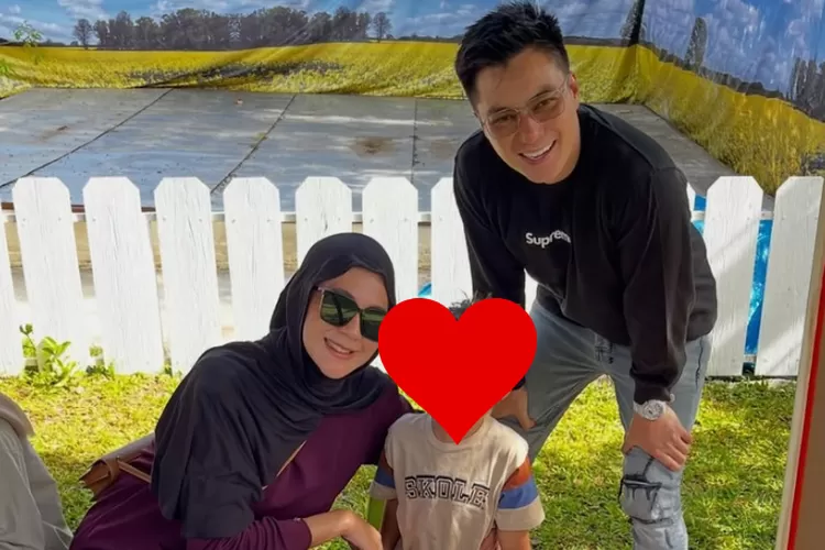 Baim Wong dan Paula Verhoeven kompak datang memantau anaknya di sekolah (Foto: Gorajuara/ Instagram/ @baimwong)