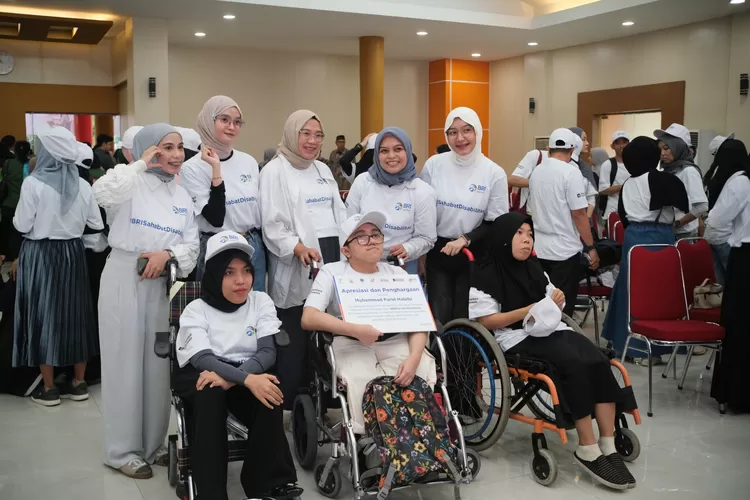 BRI tunjukkan kepedulian kepada kaum difabel lewat Program BRI Sahabat Disabilitas (Foto: Gorajuara/ dok: Tim Media Presiden Prabowo)