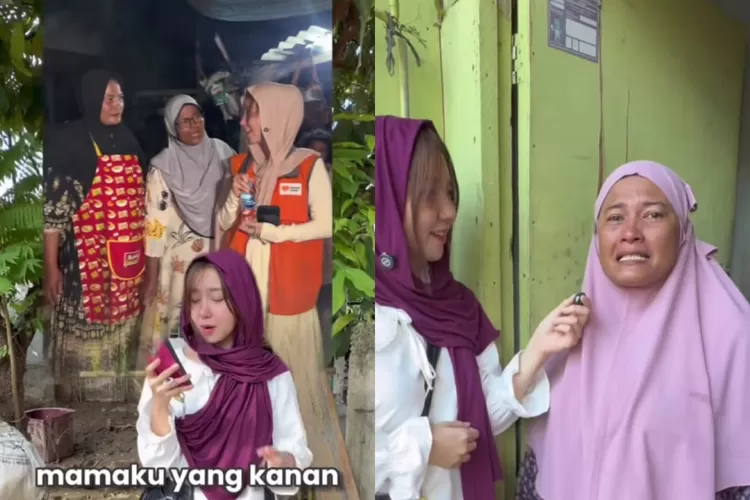 Sebuah video yang diunggah Vilmei membuat seorang anak berhasil mengetahui kabar ibunya di Aceh (Foto: Gorajuara/ Kolase tangkap layar Instagram @vilmei)