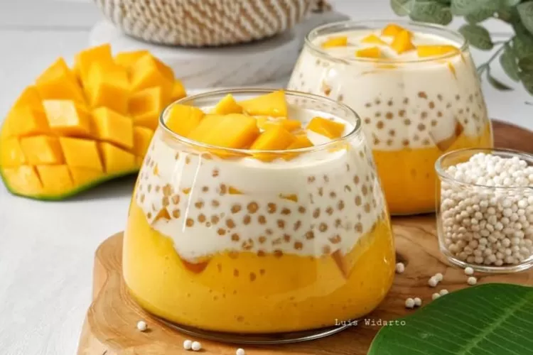 Resep Mango Sago Dessert Mewah Dengan Bahan Murah Meriah Cara Bikinnya Gampang Banget Cocok