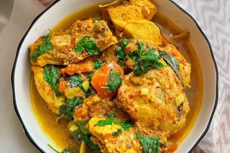 Resep ayam woku. (Cookpad)