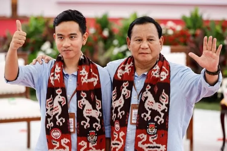 Pasangan Capres dan Cawapres Prabowo-Gibran /