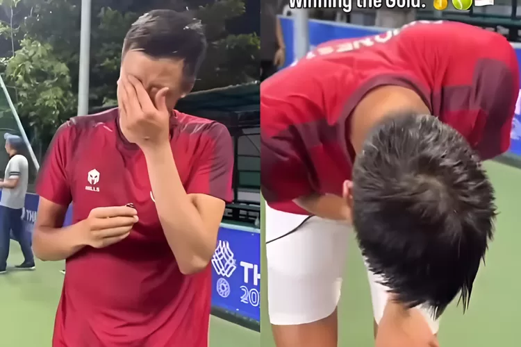 Menyoroti ungkapan petenis, Justin Barki yang mendonasikan hasil penghargaan medali emas di SEA Games 2025 untuk korban bencana Sumatera. (Instagram.com/@warungjurnalis)