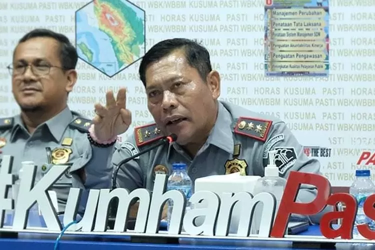 Kepala Kantor Kementerian Hukum dan HAM Sumut, Jahari Sitepu   (Realitasonline/SS)