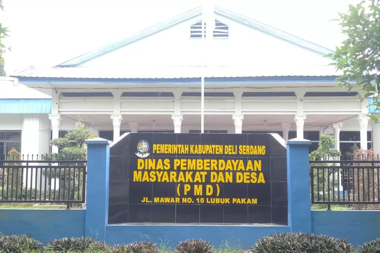 Kantor Dinas PMD Kabupaten Deliserdang (Realitasonline.id/zul)