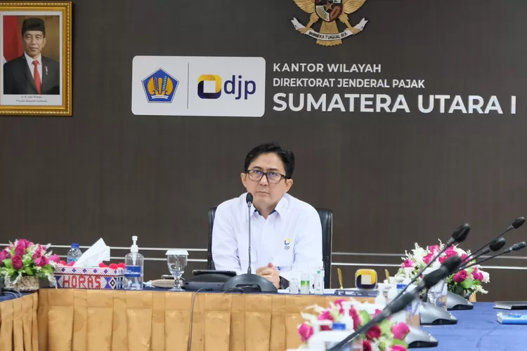 Kepala Kanwil DJP Sumut I Eddi Wahyudi (Realitasonline.id/hizat)