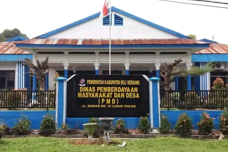 Kantor Dinas PMD Kabupaten Deliserdang (Realitasonline.id/zul)