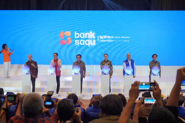 Peluncuran : Bank Jasa Jakarta (BJJ) yang dimiliki oleh Astra Financial dan WeLab melalui WeLab Sky, meluncurkan Bank Saqu, sebuah layanan perbankan digital sebagai teman seperjuangan generasi produktif di Indonesia yang berjiwa solopreneur, Senin (20/11/2023 (Realitasonline.id/humas)