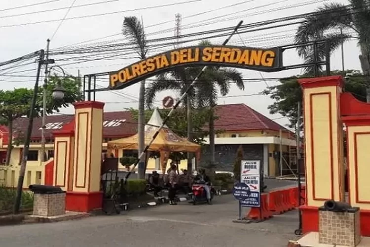 Mapolresta Deli Serdang di Jalan Sudirman Lubuk Pakam (Realitasonline.id/zul)
