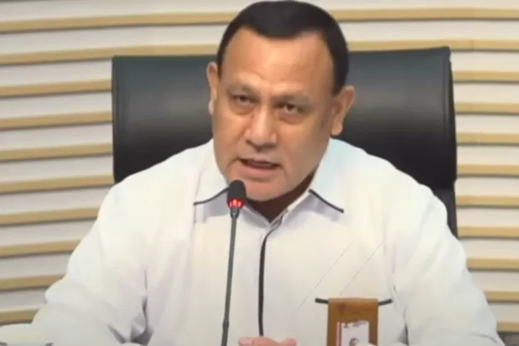 Ketua KPK RI, Firli Bahuri ditetapkan sebagai tersangka dugaan pemerasan terhadap Mentan SYL (Youtube KPK RI)