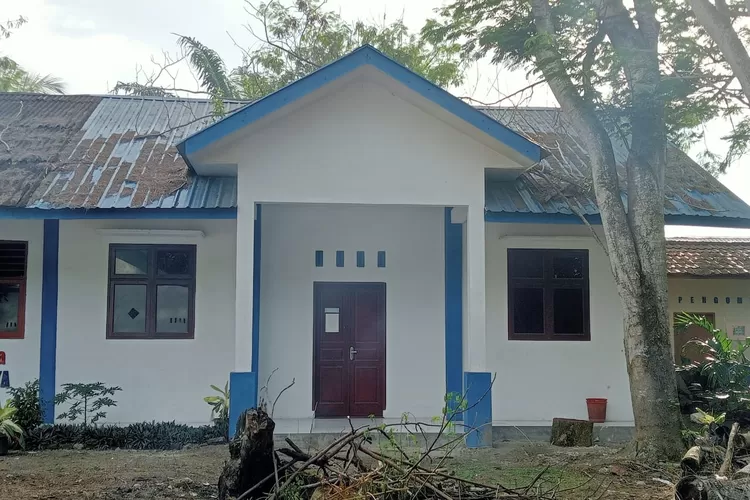 Gudang arsip Dinas Pendidikan Deliserdang telah selesai dikerjakan beberapa bulan silam. (Realitasonline.id/dok)