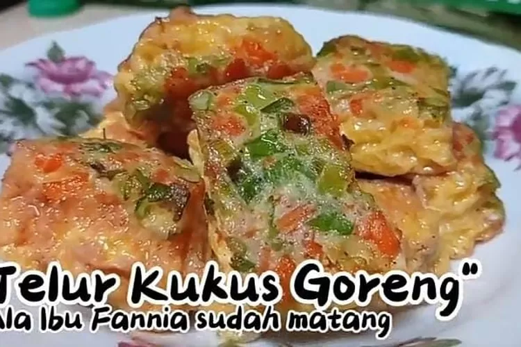 Telur Kukus Goreng (Tangkapan Layar YouTube Fannia ARo)