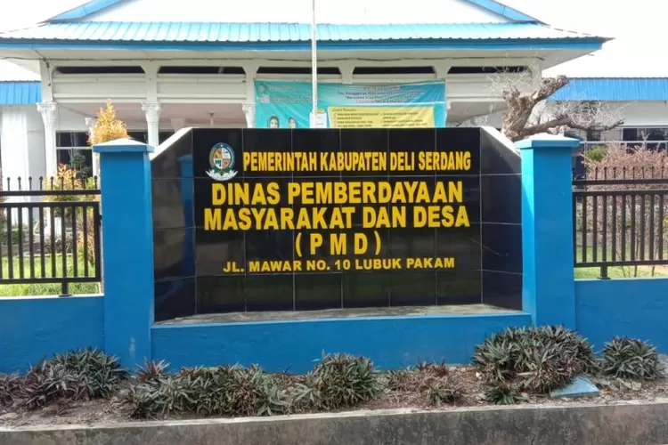 Kantor Dinas PMD Kabupaten Deliserdang (Realitasonline.id/zul)