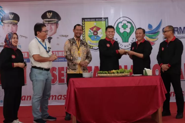 Wabup Sergai kemudian menyampaikan, Pemkab Sergai dalam merencanakan, menganggarkan, dan mengimplementasikan program kesehatan, tidak dapat melakukannya sendiri.