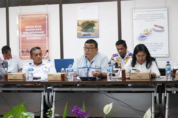 Rapat koordinasi Pemkab Simalungun bersama BI Siantar jelang Nataru   (Realitasonline/SS)