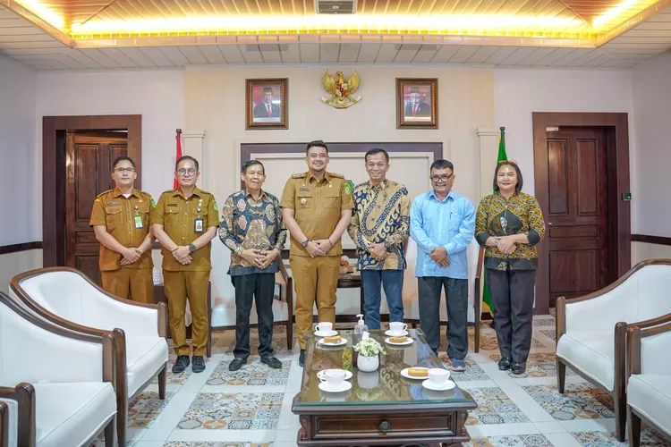 Panitia Natal Dohot Baruna Kota Medan beraudensi undang Walikota Bobby Nasution hadiri acara tersebut.