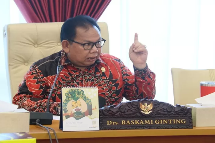 Ketua DPRD Sumut Baskami Ginting minta masalah pengungsi Rohingya butuh ketegasan dari pemerintah (Realitasonline.id/mis)