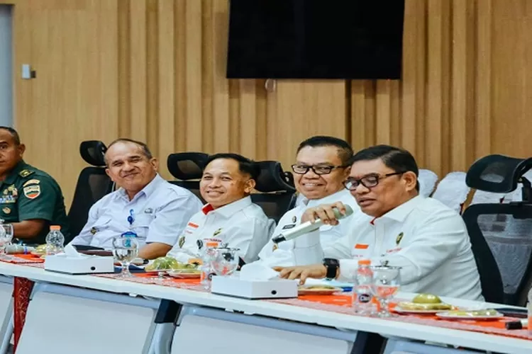 Rakor Pemkab Batubara bersama Kemenkopolhukam (Realitasonline.id/Gusti)