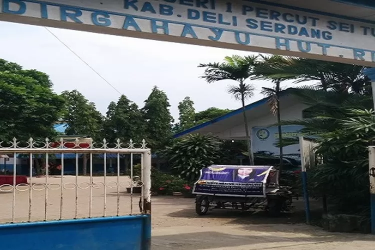 Sekolah SMP Negeri I Percut Seituan (Realitasonline.id/zul)