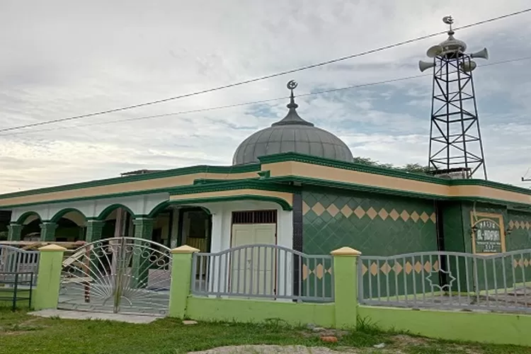 Mesjid Al Hidayah Komplek BSP Desa Pasar Melintang (Realitasonline.id/zul)