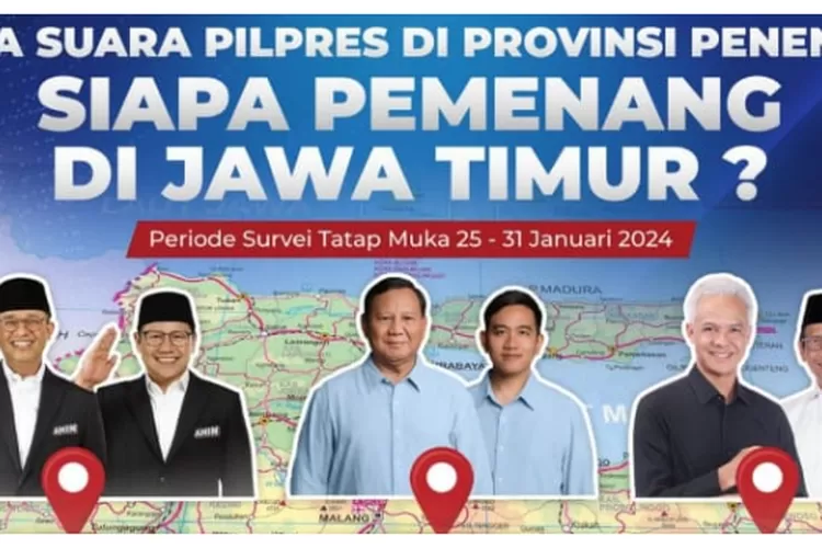 Elektabilitas Capres Cawapres Nomor Urut 2 Di Jawa Timur Capai 60 ...