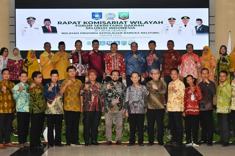 Kabupaten Beltim menjadi tuan rumah rapat komisariat wilayah Forum Sekretariat Daerah Seluruh Indonesia